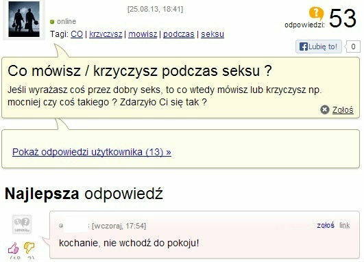 Co mówisz?
