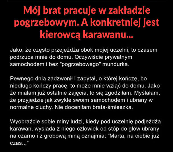 Kiedy z Twojego brata jest mocny śmieszek 