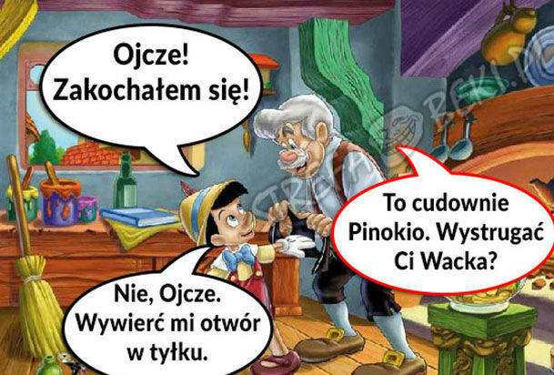 Zakochany Pinokio 