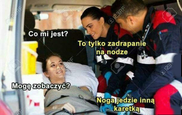 To tyko zadrapanie...