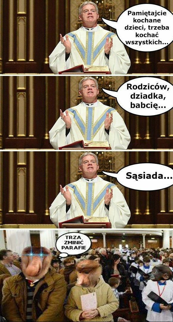 Gdy kazanie nie podpasuje...
