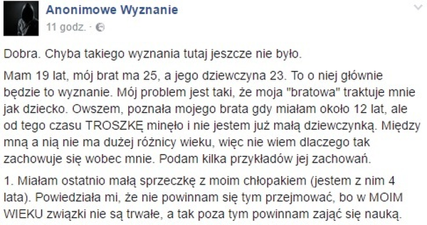 Problem z bratową 