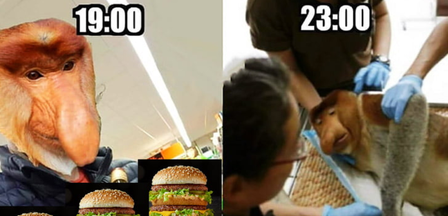 Kiedy McDonalds wejdzie zbyt mocno...