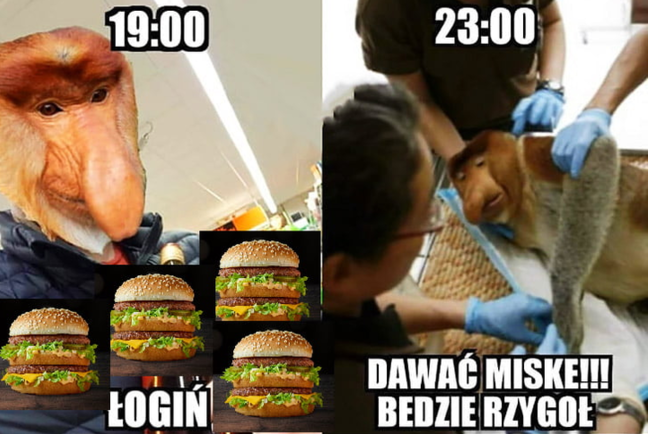Kiedy McDonalds wejdzie zbyt mocno...