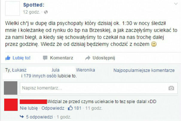 Spacer z psychopatą