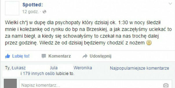Spacer z psychopatą