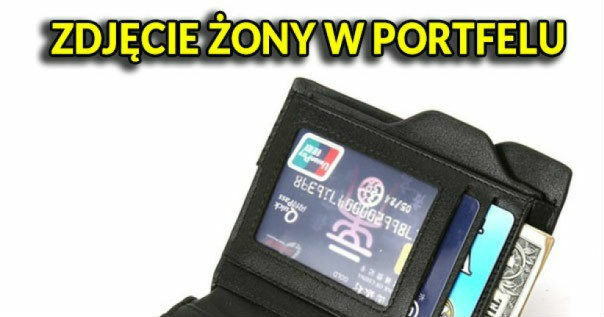 Zdjęcie żony w portfelu