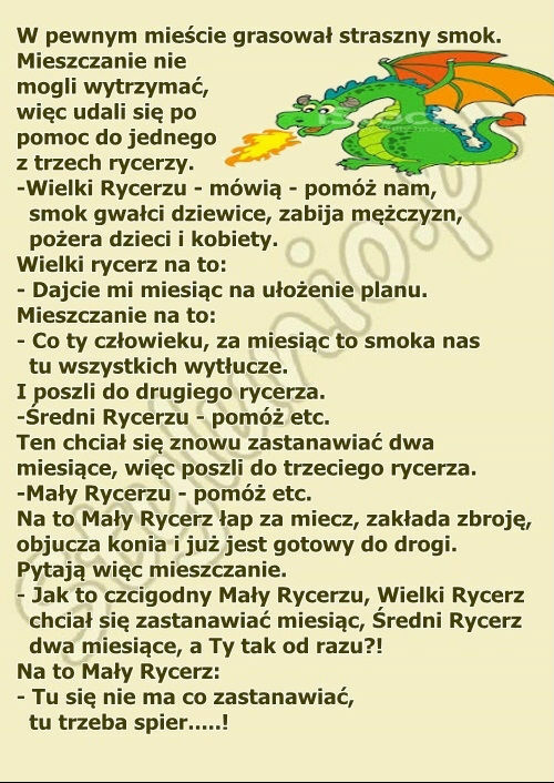 Sposób na smoka