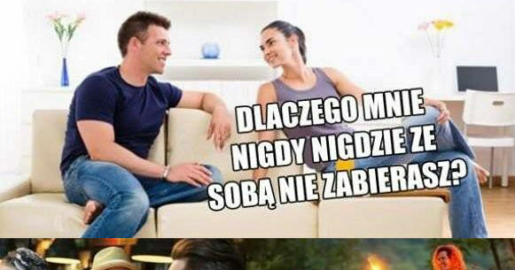Dlatego jej nie zabiera 