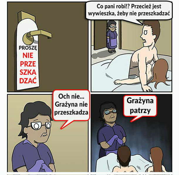 Grażyna nie przeszkadza 