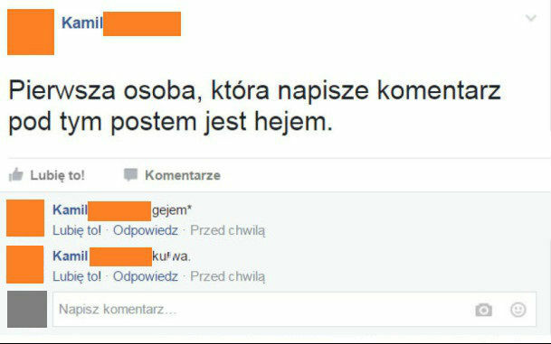 Wpadł we własne sidła
