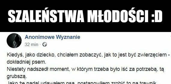 Kiedyś jako dziecko...