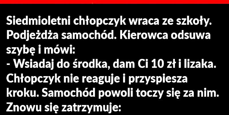 Nie dał się skusić 