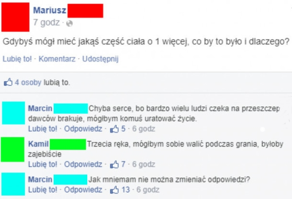 Poważne pytanie, niepoważna odpowiedź 