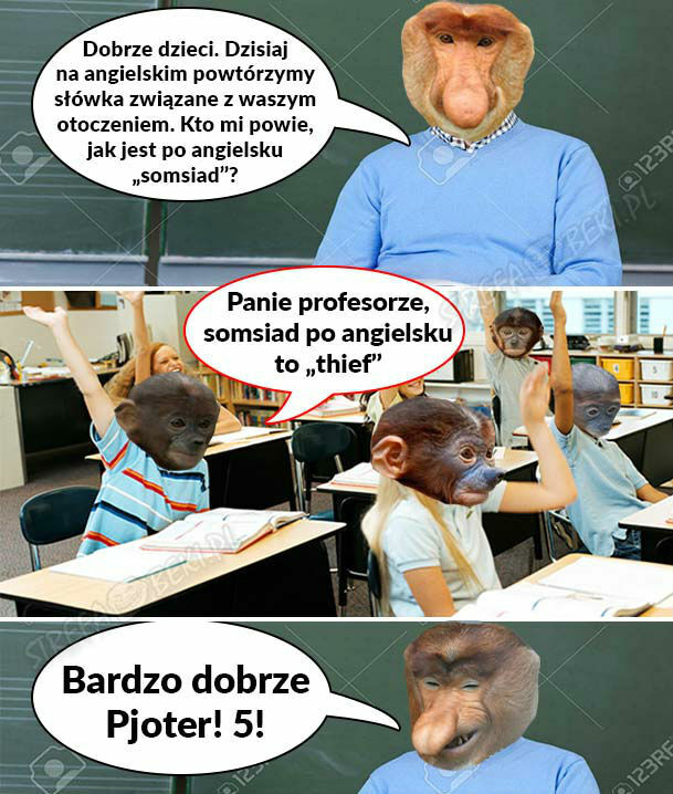 Somsiad po angielsku 