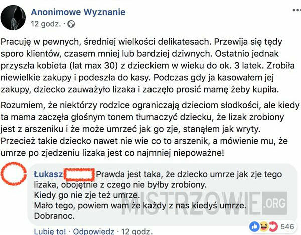 Trujący lizak 