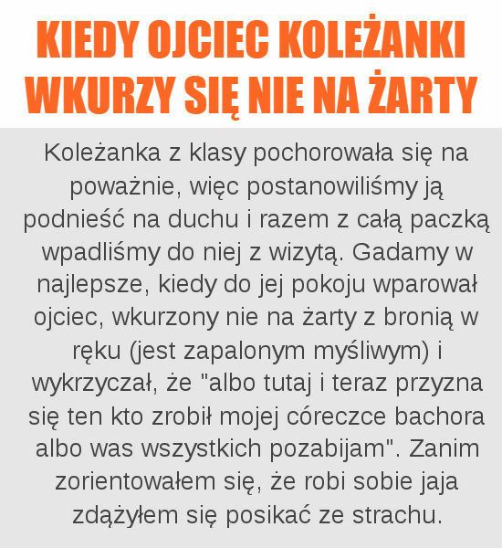 Kiedy ojcu włączy się tryb agresora 