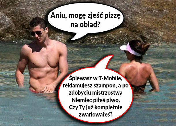 Lewy podpadł Ani