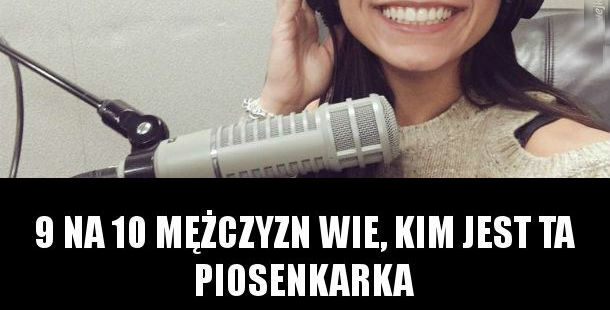 Utalentowana piosenkarka 