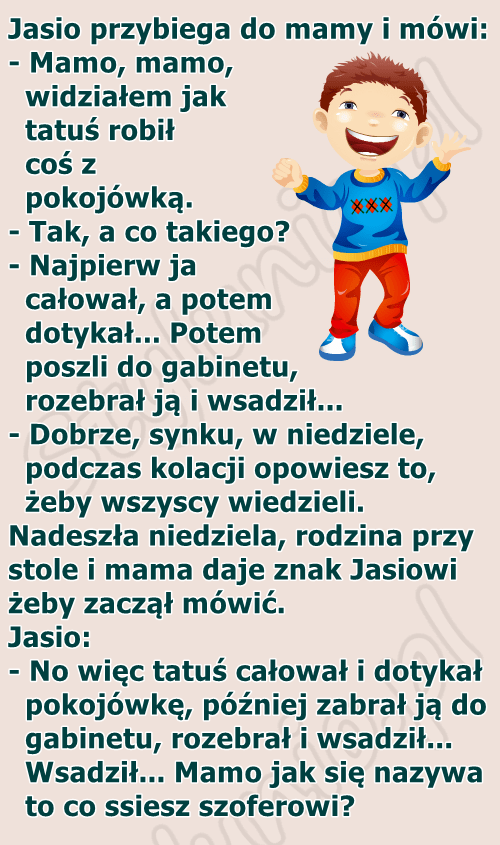 Dzieci potrafią namieszać 