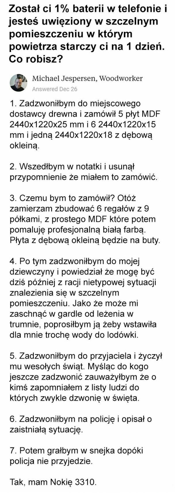 Co robisz? 