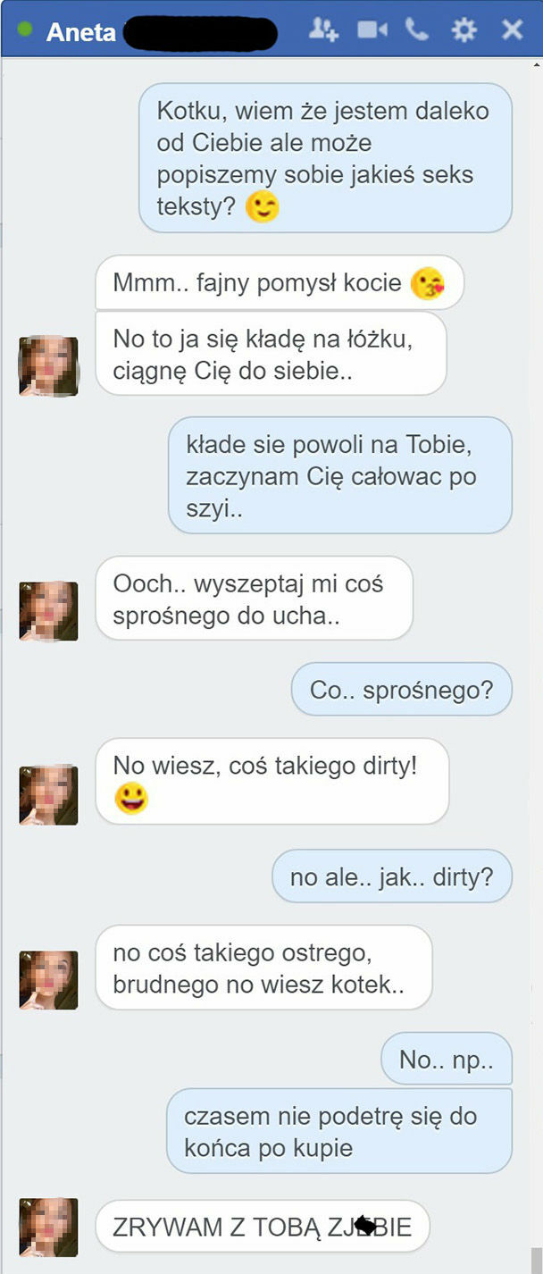 Niegrzeczna wiadomość 