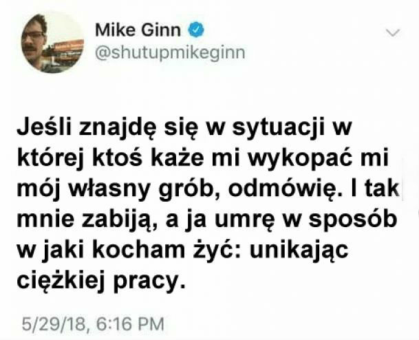 Do końca wierny swoim przekonaniom 