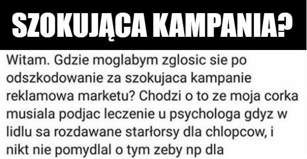 Szokująca kampania okiem matki 
