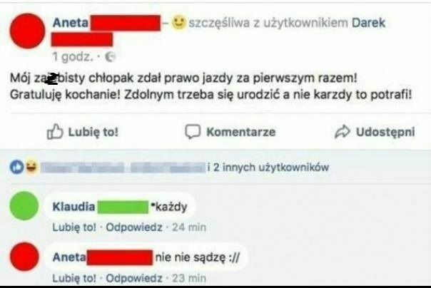 Zdolnym trzeba się urodzić...