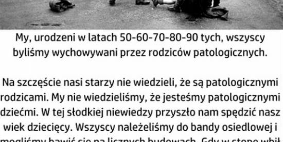 To były czasy...