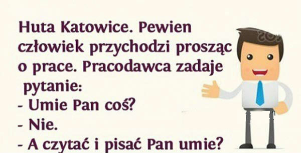 Dowcip z Hutą w tle
