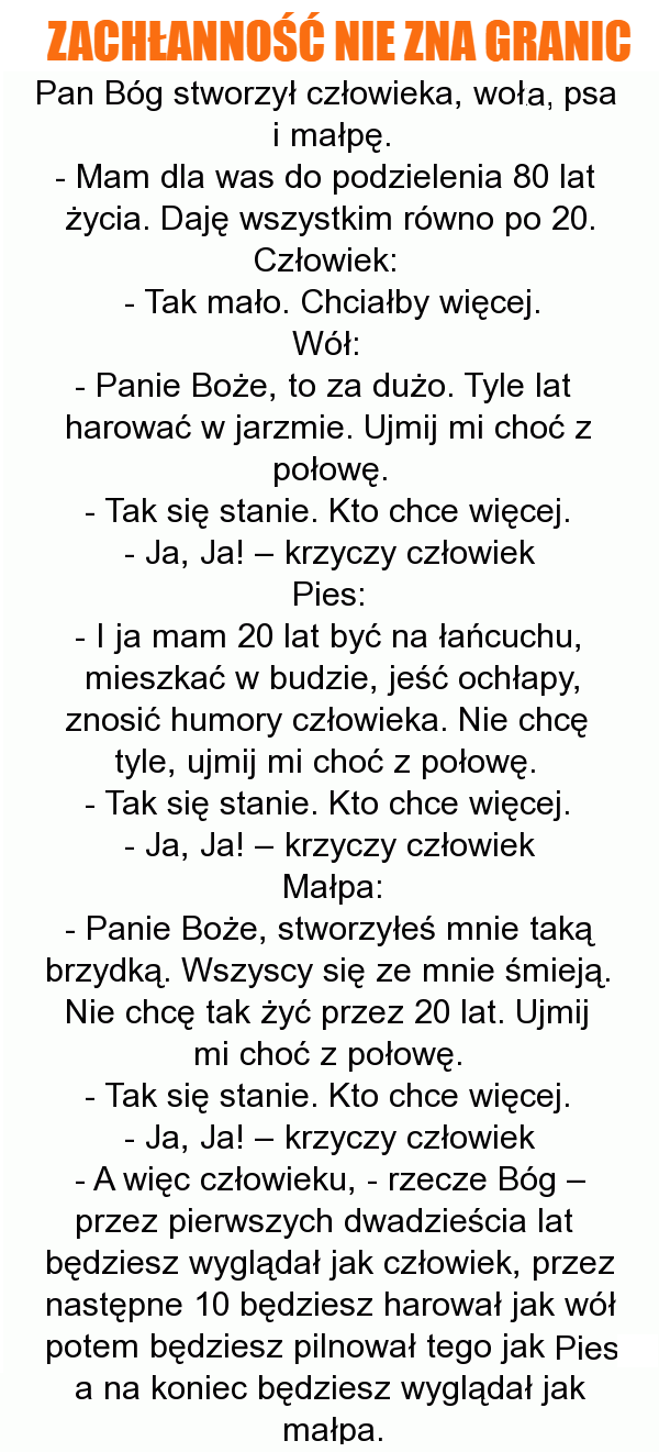 Zachłanny człowiek 