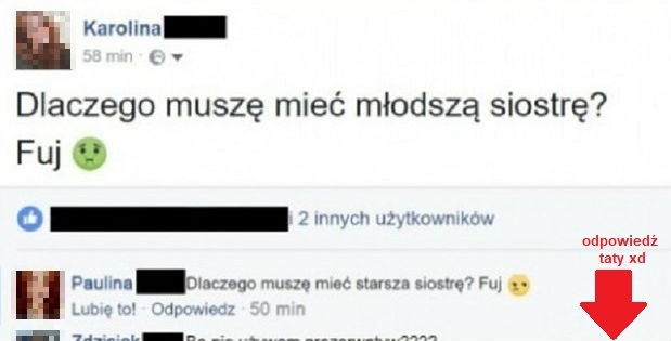 Epicka odpowiedź ojca 