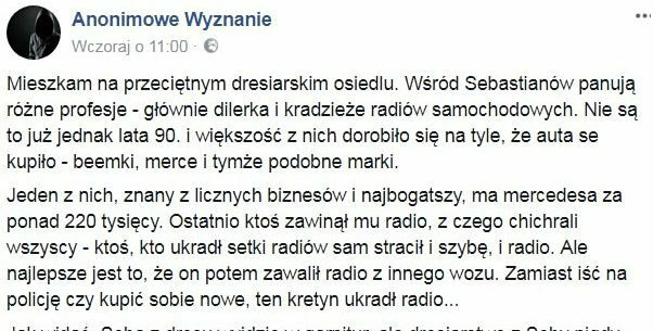 Seba z dresu wyjdzie, ale dres z Seby nigdy 
