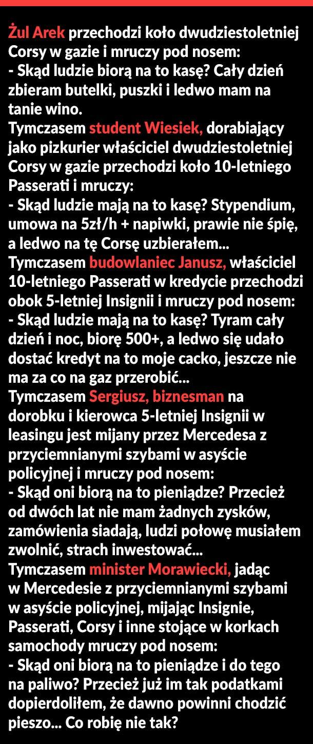 Skąd oni mają na to kasę? 