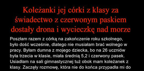 Czy powinno się nagradzać za naukę? 