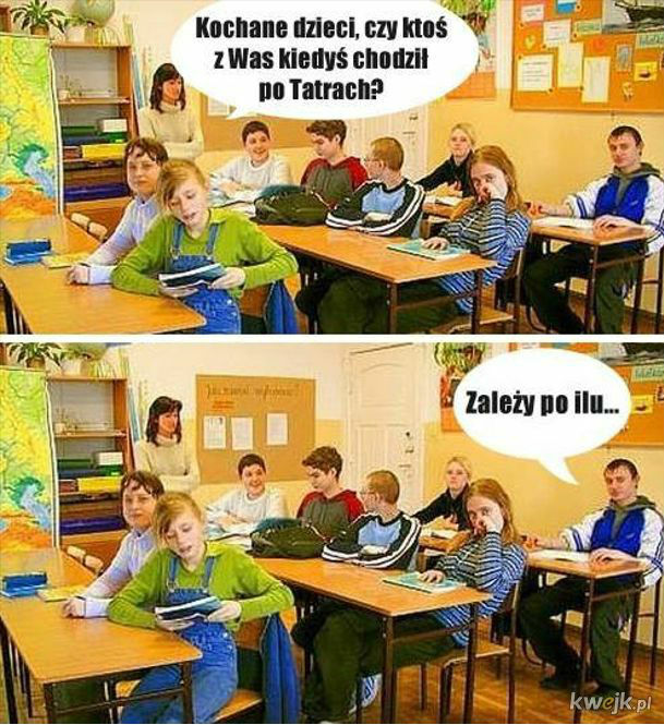 Chodziliście kiedyś po Tatrach...?