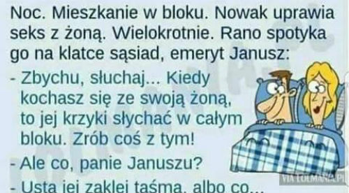 Kiedy żona jest za głośno...