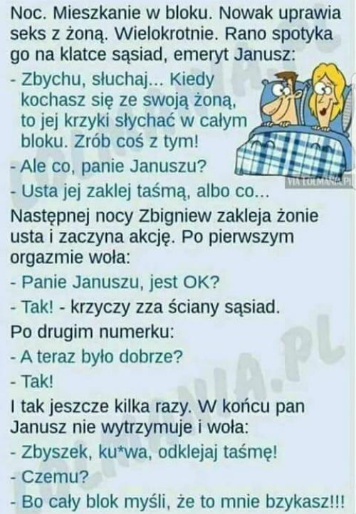 Kiedy żona jest za głośno...
