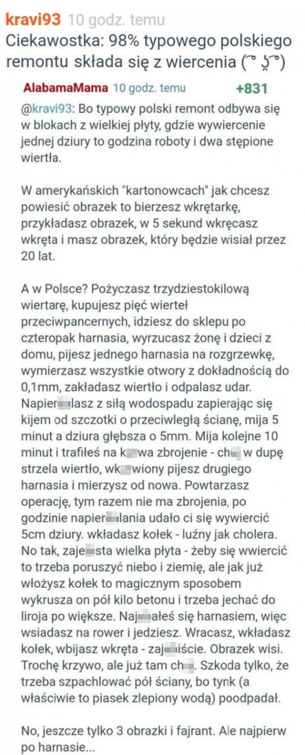 Tak wygląda remont w Polsce :D