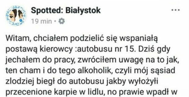 Genialna sytuacja ze spotted 