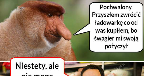 Kiedy Janusz chce zwrócić produkt 