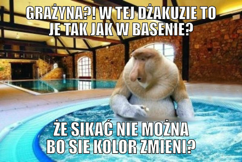 Janusz w jacuzzi 