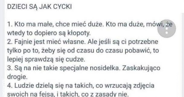 Dzieci są jak...