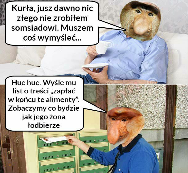 Janusz - mały figlarz :D 