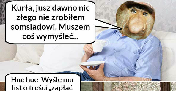 Janusz - mały figlarz :D 