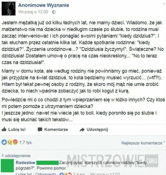Jestem mężatką...