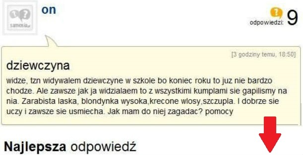 Najlepszy tekst na podryw 