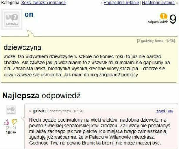 Najlepszy tekst na podryw 