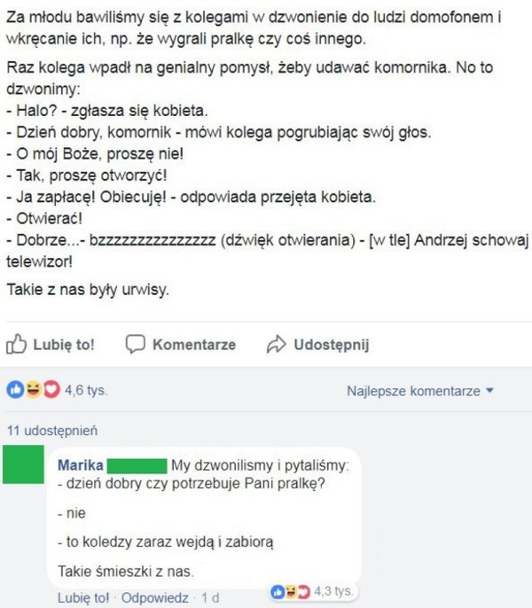 Zabawy z dzieciństwa 